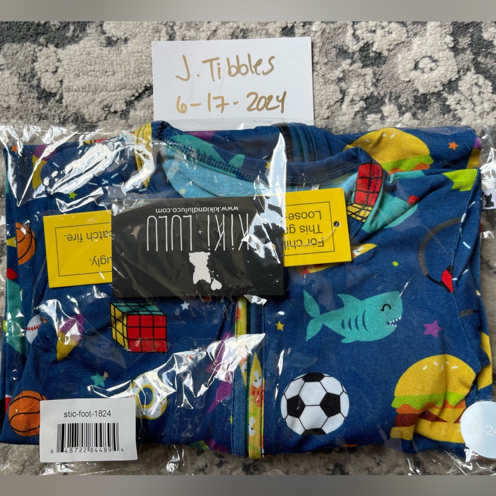 Kiki+Lulu Boys Stickers Zip Romper